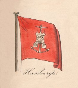 Hamborg, 1838 af Unbekannt