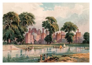Hampton Court Palace, 1880 af Unbekannt