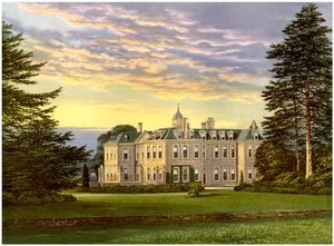 Hanbury Hall, Worcestershire, hjemsted for Vernon-familien, c1880 af Unbekannt