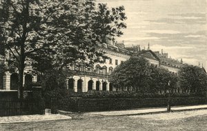 Hannover Terrace, Regents Park, c1876. af Unbekannt