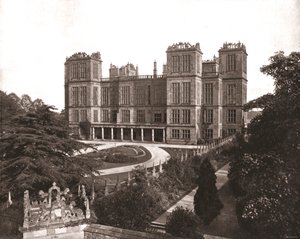 Hardwick Hall, Derbyshire, 1894. af Unbekannt