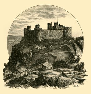 Harlech Castle, 1898. af Unbekannt