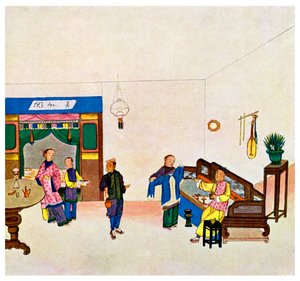 Han spildte sit stof med et uroligt liv, 1899 af Unbekannt