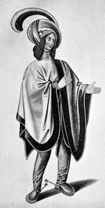 Hovedbeklædning, slutningen af det 15.-begyndelsen af det 16. århundrede, 1910 af Unbekannt