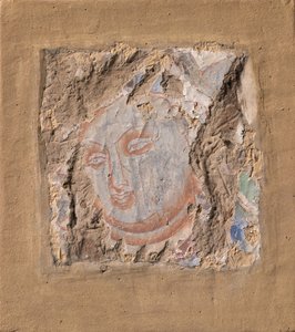 Buddhas hoved, ca. 6.-7. århundrede. af Unbekannt