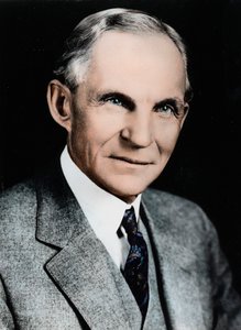 Henry Ford, amerikansk ingeniør og bilfabrikant, c1910-c1930 af Unbekannt