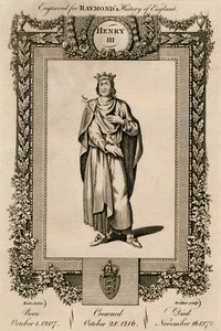 Henrik III, 1207-1272, c1787. af Unbekannt