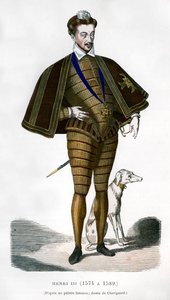 Henrik III, konge af Frankrig, 1500-tallet 1882-1884 af Unbekannt