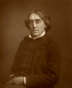 Henry Irving, britisk skuespiller, 1884 af Unbekannt