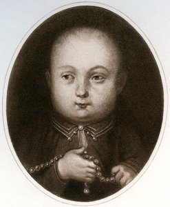 Henrik VIII som barn, 1902 af Unbekannt
