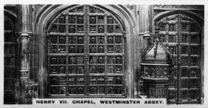 Henry VII Chapel, Westminster Abbey, London, c1920