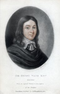 Henry Vane den Yngre, statsmand og parlamentsmedlem, 1811 af Unbekannt