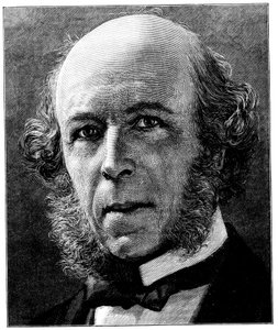 Herbert Spencer, engelsk filosof og sociolog, 1897 af Unbekannt