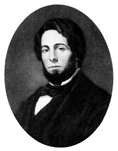 Herman Melville, amerikansk forfatter, 1800-tallet af Unbekannt
