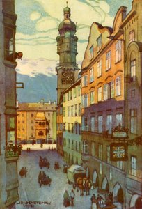 Herzog Friedrichstrasse, c1929. af Unbekannt