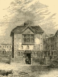 Hicks Hall omkring 1750, c1872. af Unbekannt