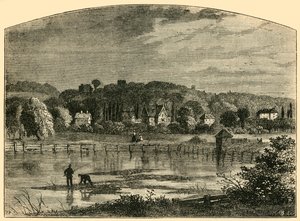 Highgate Ponds, c1876. af Unbekannt