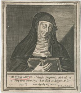Hildegard af Bingen, 1600-tallet af Unbekannt