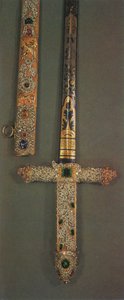 Hilt og skede af Jeweled State Sword, 1953 af Unbekannt