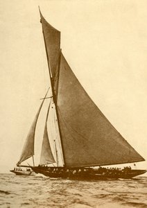 His Majestys Yacht Britannia, c1930. af Unbekannt
