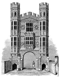 Holbein Gate, Whitehall, London, 1893 af Unbekannt