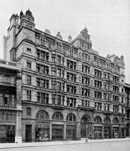 Holborn foran Birkbeck Bank, London, 1904 af Unbekannt