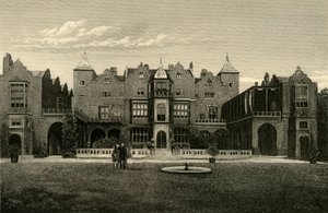 Holland House, Kensington, c1876. af Unbekannt
