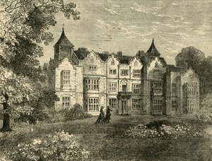 Holland House, fra nord, c1876. af Unbekannt