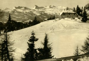 Hollhaus, Dachstein, Steiermark, Østrig, c1935. af Unbekannt
