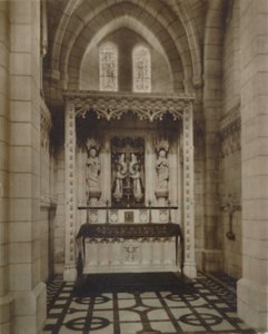 Holy Cross Chapel, Buckfast Abbey, slutningen af det 19.-begyndelsen af det 20. århundrede af Unbekannt