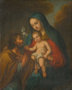 Hellig familie af Unbekannt