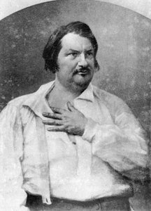 Honore de Balzac, fransk forfatter, c1845-1890 af Unbekannt