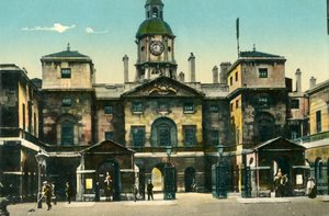 Horse Guards, Whitehall, London, c1910. af Unbekannt