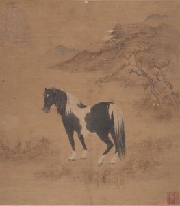 Hest og Landskab. af Unbekannt