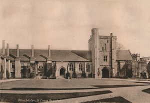 Hospital of St Cross, Winchester, Hampshire, begyndelsen af det 20. århundrede af Unbekannt