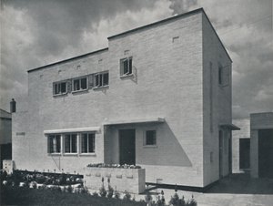 House at Hoghton, Lancs., af Frank Waddington, 1942 af Unbekannt