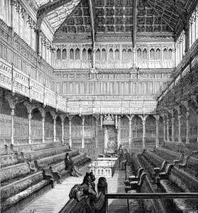 Underhuset, Westminster, London, 1900 af Unbekannt