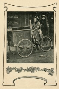 Hvordan brød leveres i Paris, 1901. af Unbekannt