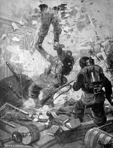 Hvordan slottet blev taget, Første Verdenskrig, Frankrig, 1915 af Unbekannt