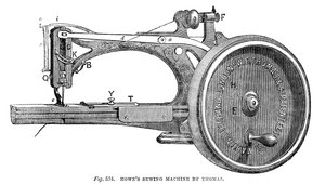Howes Symaskine, af Thomas, 1866 af Unbekannt