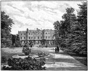 Hughenden Manor, Buckinghamshire, 1900 af Unbekannt