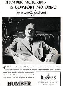 Humber Motoring er Comfort Motoring i en virkelig hurtig bil, 1937 af Unbekannt