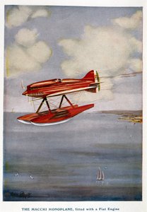 Macchi monoplan vandflyver, Schneider Trophy, september 1929 af Unbekannt