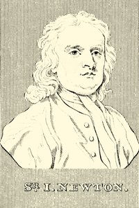 I. Newton, 1642-1727, 1830. af Unbekannt