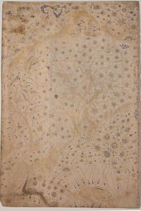 Illuminated Leaf, 1500-tallet. af Unbekannt