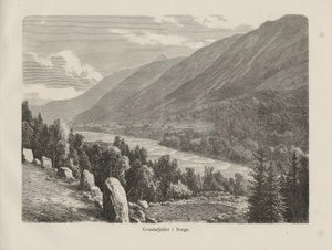 Illustration aus dem Buch Nordiska taflor von unbekanntem Autor und veröffentlicht von Albert Bonnier von Unbekannt