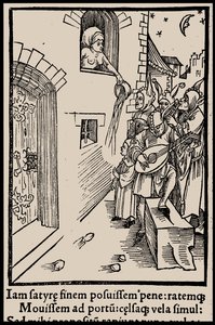 Illustration til bogen Ship of Fools af Sebastian Brant, 1497. af Unbekannt