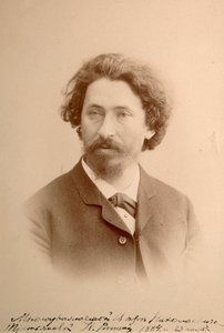 Ilya Repin, russisk kunstner, 1884 af Unbekannt