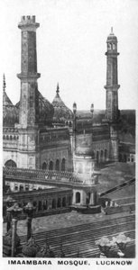 Imambara-moskeen, Lucknow, Indien, c1925 af Unbekannt