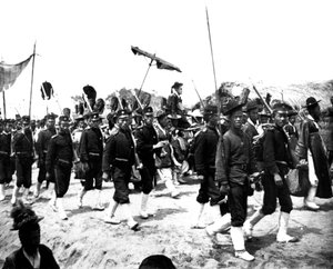Kejserlig japansk procession, 1900 af Unbekannt